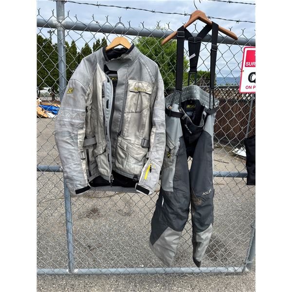 KLIM jacket and pants  size XL?