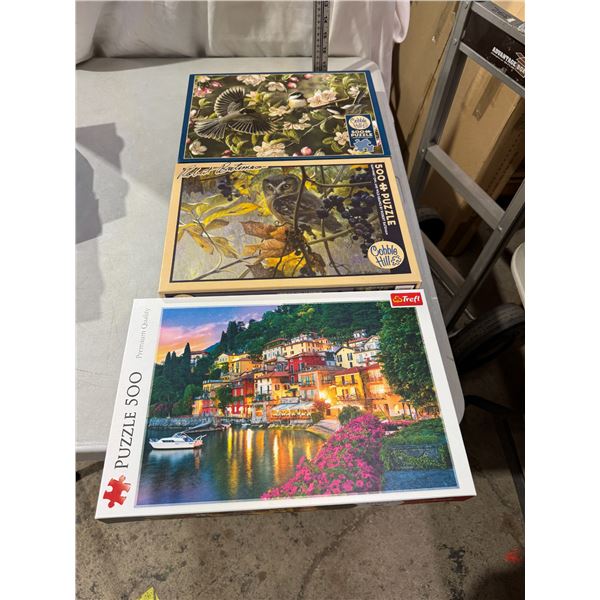 3 puzzles, cobble Hill and other