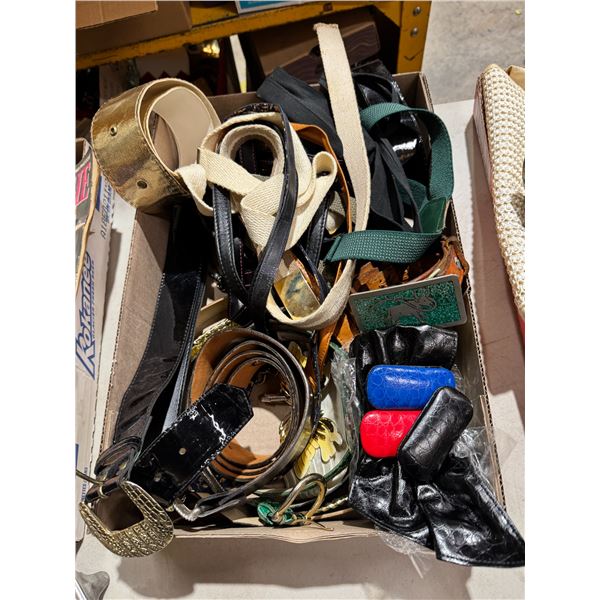 Belts and other accessories