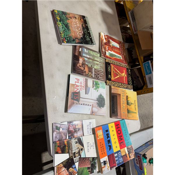 Home design ideas, art deco, etc. books