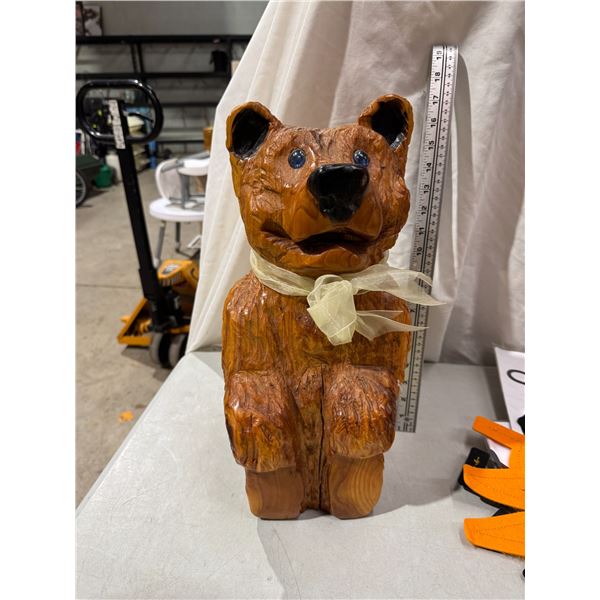 Carved  bear