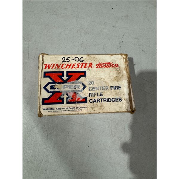 25–06 Centre fire cartridges must have valid PAL