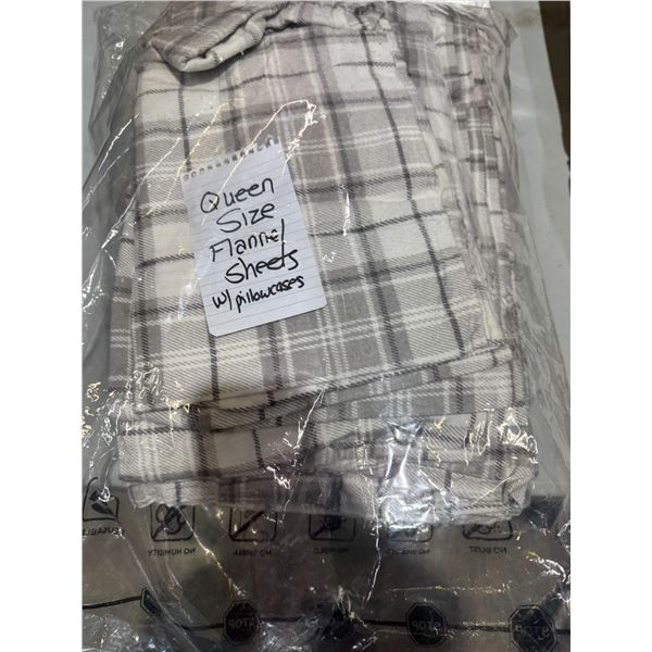 Queen size flannel sheets with pillowcases