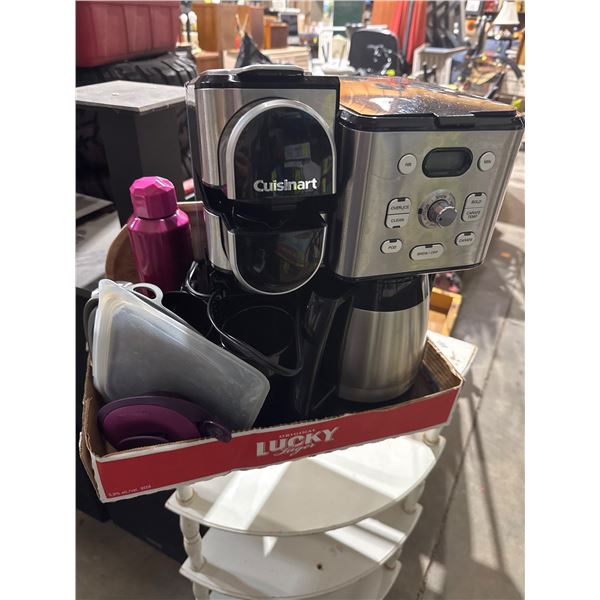 Cuisine ART, coffee maker, mugs and other kitchen items and yeti stickers