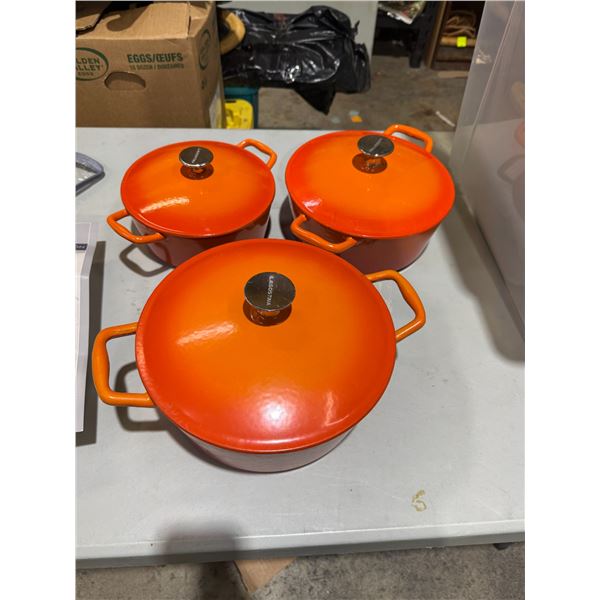 Lagostina cast-iron pots