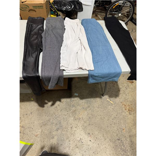 Pants size small and extra small