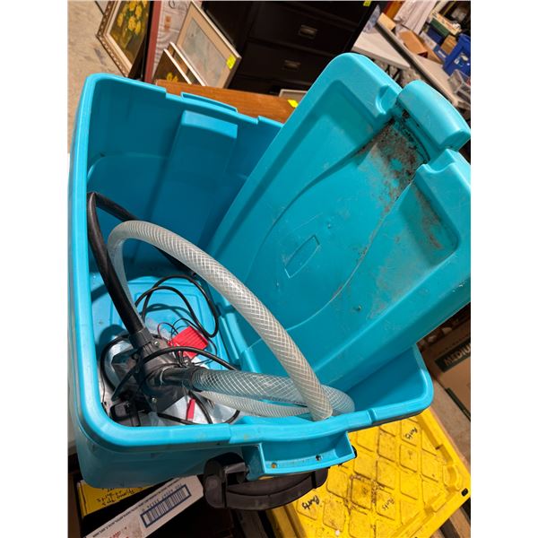 Pump and Bin