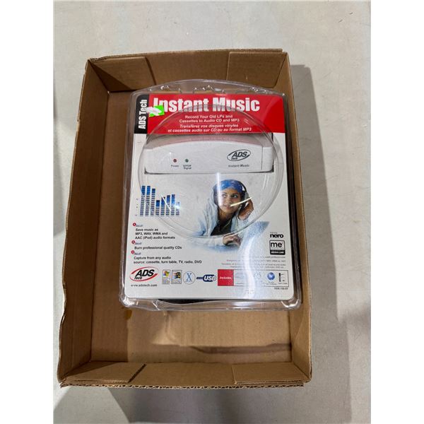 Instant music, ADS tech