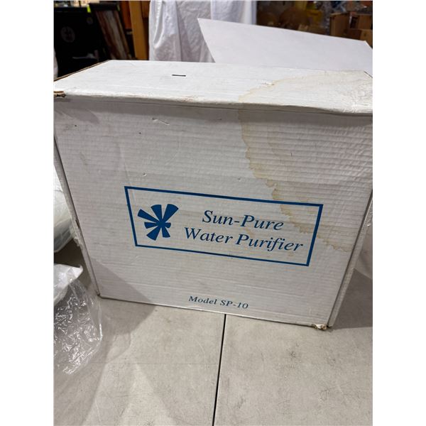 Sun, pure water purifier model SP – 10