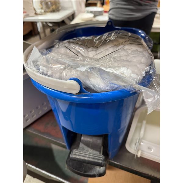 Spin Mop, bucket, and mop head