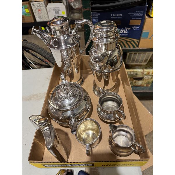 Silver plate items