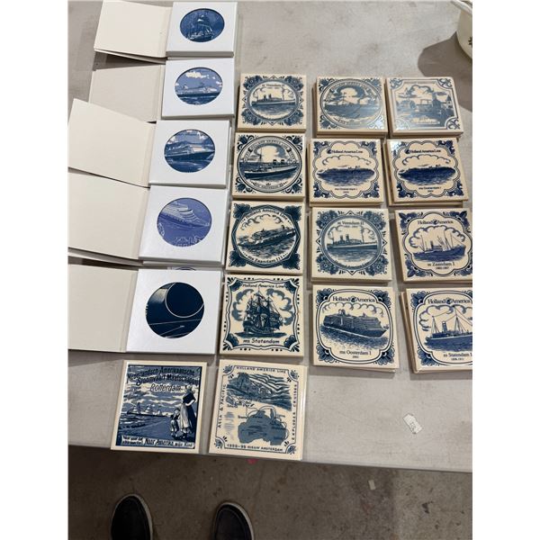 Holland America coasters