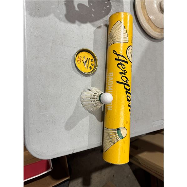 Airplane badminton shuttlecock Vintage
