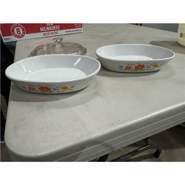 Northland, baking dishes with glass lid for other dish