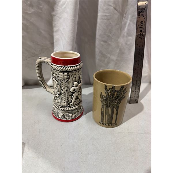 Stein and Pearson's celery pottery piece