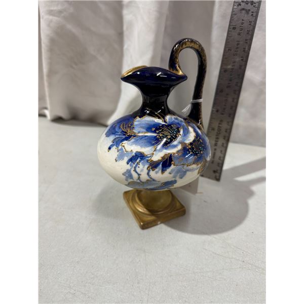 Antique Steilmacher Teplitz vase repaired base