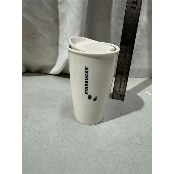 Starbucks, Green Dot travel mug