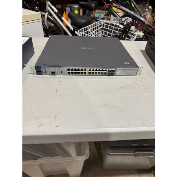 HP procurve 3500yl networking switch