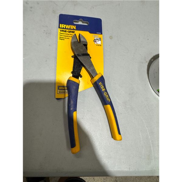 New Irwin vice grips diagonal cutting pliers