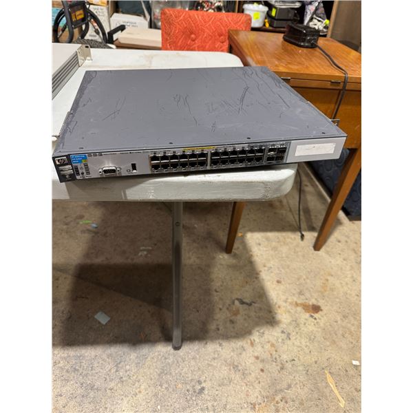 HP ProCurve J9310A 3500yl-24G-POE+ 24-port Gigabit PoE+ Layer 3 Network Switch. Untested