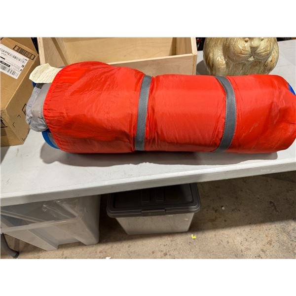 Clever bed, combination, air mattress, and sleeping bag for ages 2-7