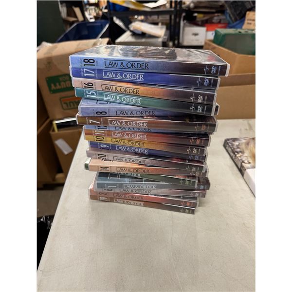 Law and order DVDs