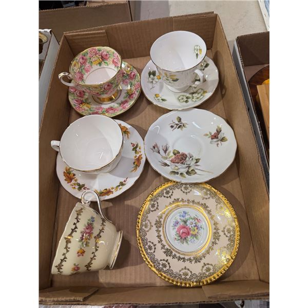 Tea cups and saucers