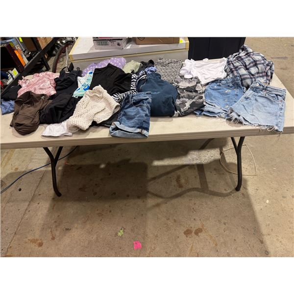 Small clothing lot
