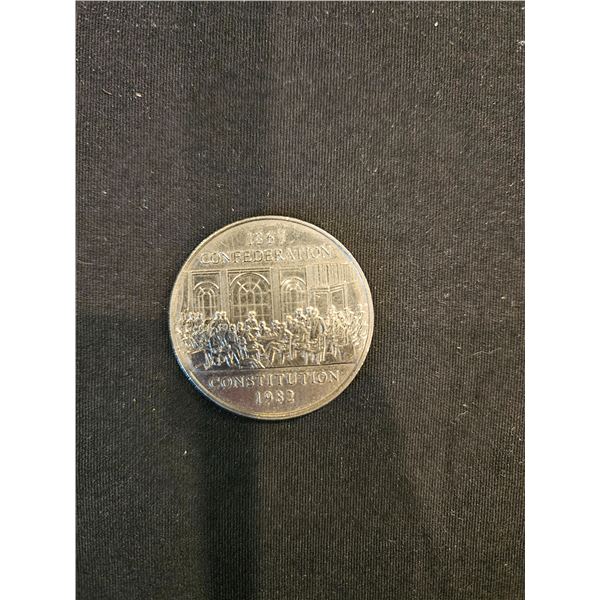 Canadian 1982 $1 dollar coin