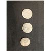 Image 2 : 1934, 1935 & 1936 Canadian nickels
