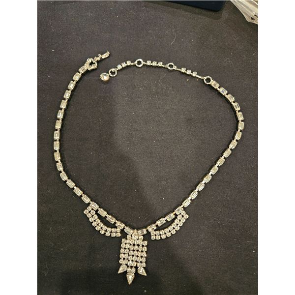 Rhinestone necklace