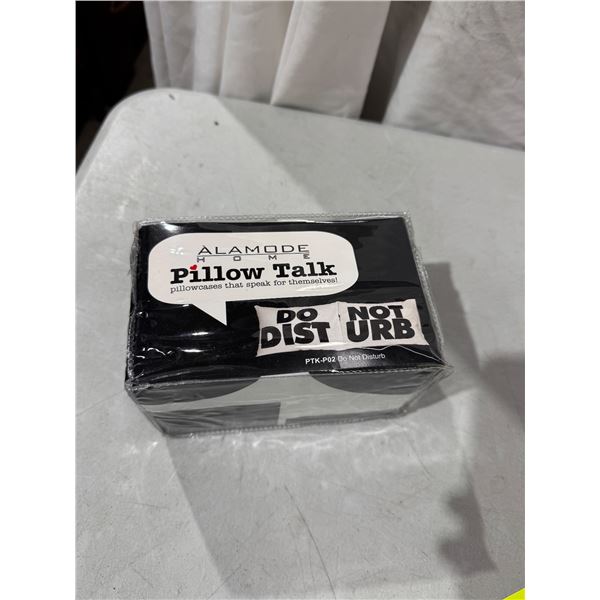 New pillow talk do not disturb pillowcases