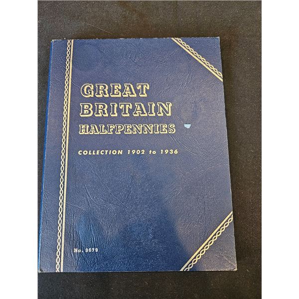 1902-1936 GreatBritian Half pennies- partial