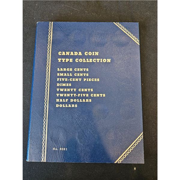 Canada coin type collection- partial