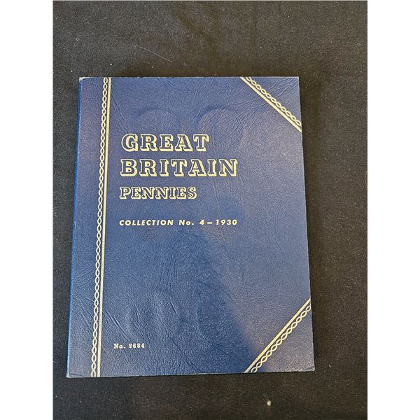 1930 Great Birtian Pennies- partial