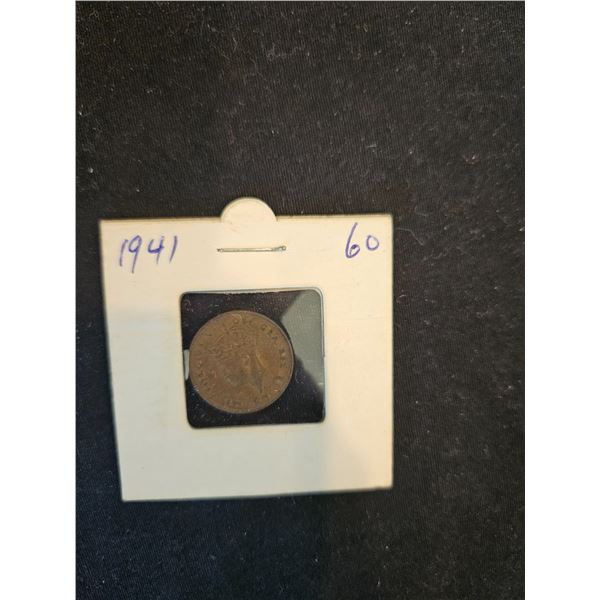 1941 newfoundland penny