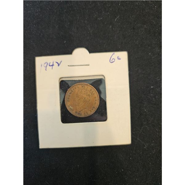 1942 Newfoundland penny