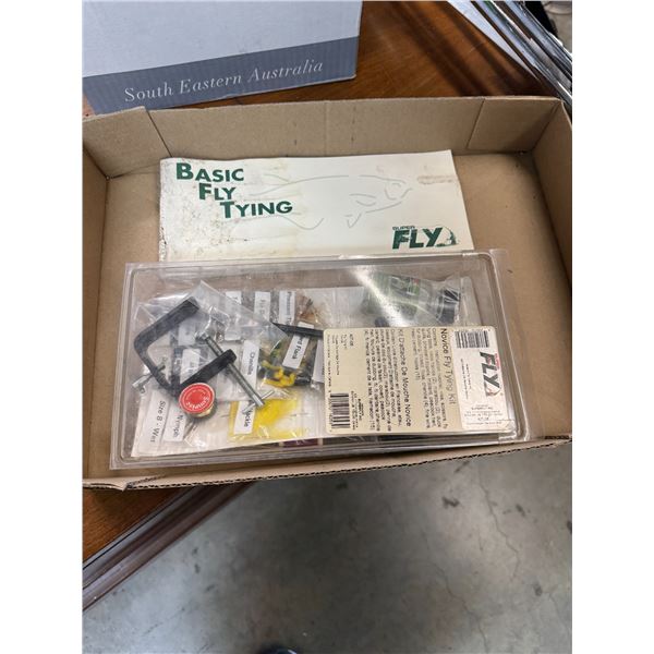 Basic fly tying items