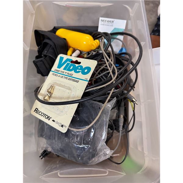 Miscellaneous wires, etc.