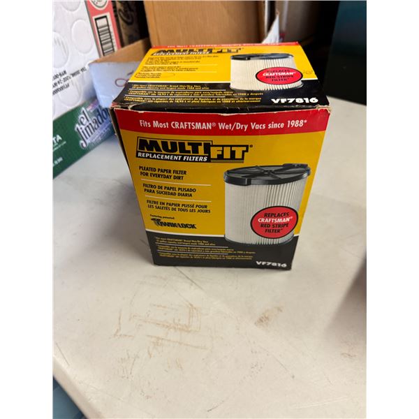 Multi fit replacement filter