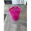 Laundry basket, one handle cracked