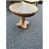 Pedestal side table