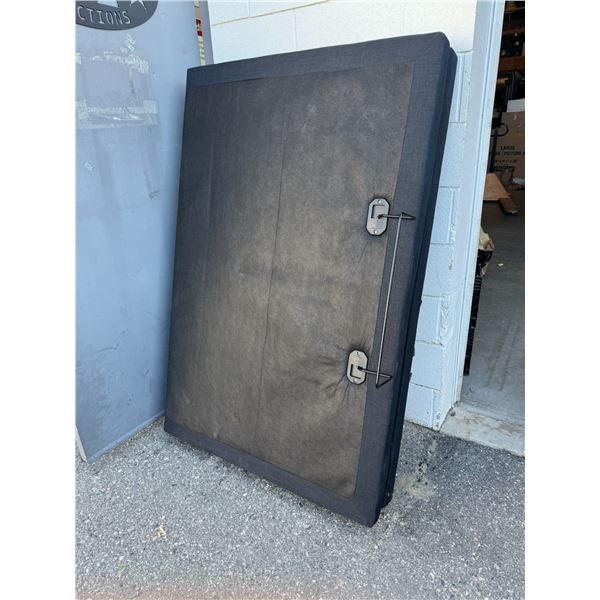 Double electric adjustable bed frame