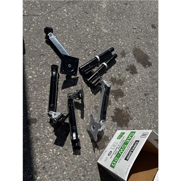 Computer monitor swing arms