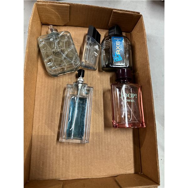 Assorted colognes