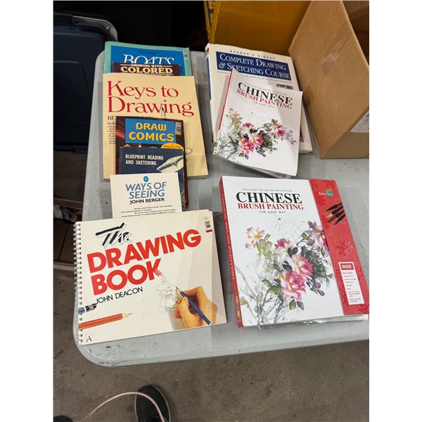 Drawing and painting books