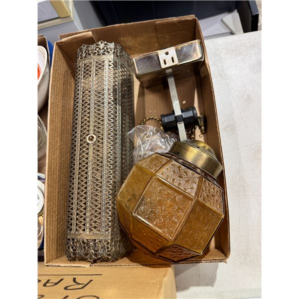 Vintage light fixtures