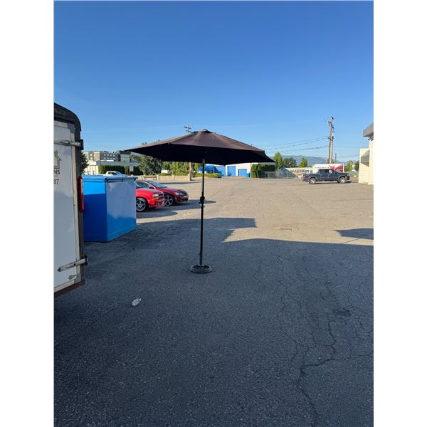 Tilt umbrella with stand