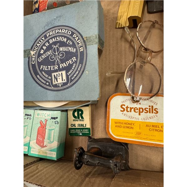 Miscellaneous lot and frames