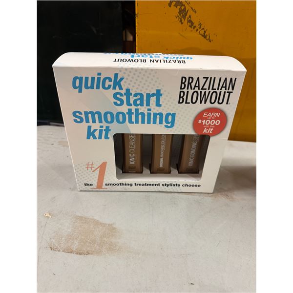 Brazilian blowout Kwik start smoothing kit